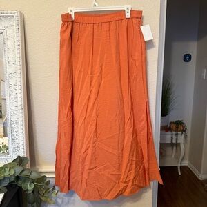 Orange Women's Skirt H&M LARGE